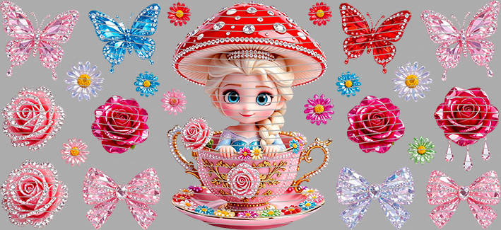 16oz Disney style-D-3268